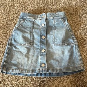 Girls old navy Jean skirt